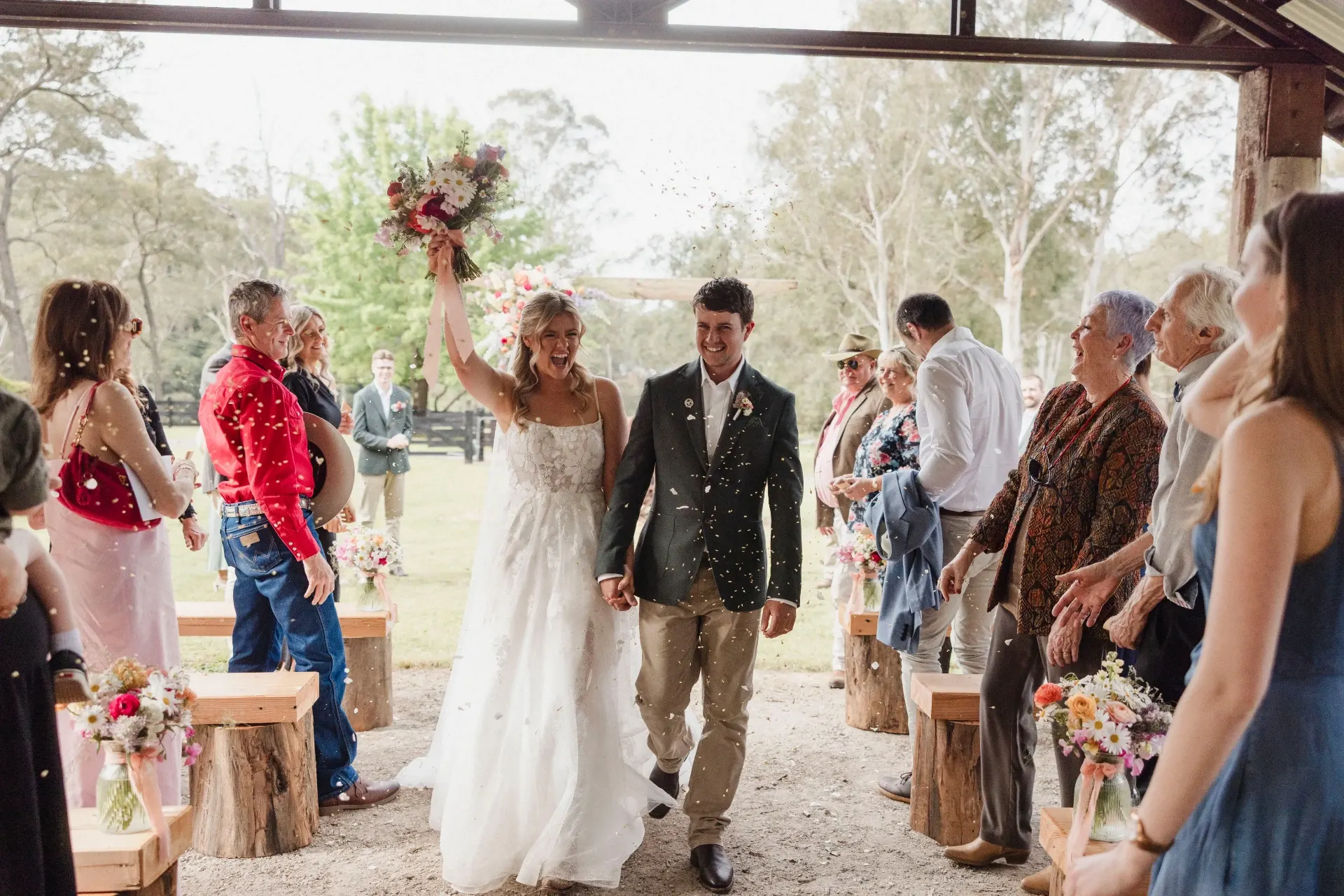 Wedding day styling and details managed by Hello Love